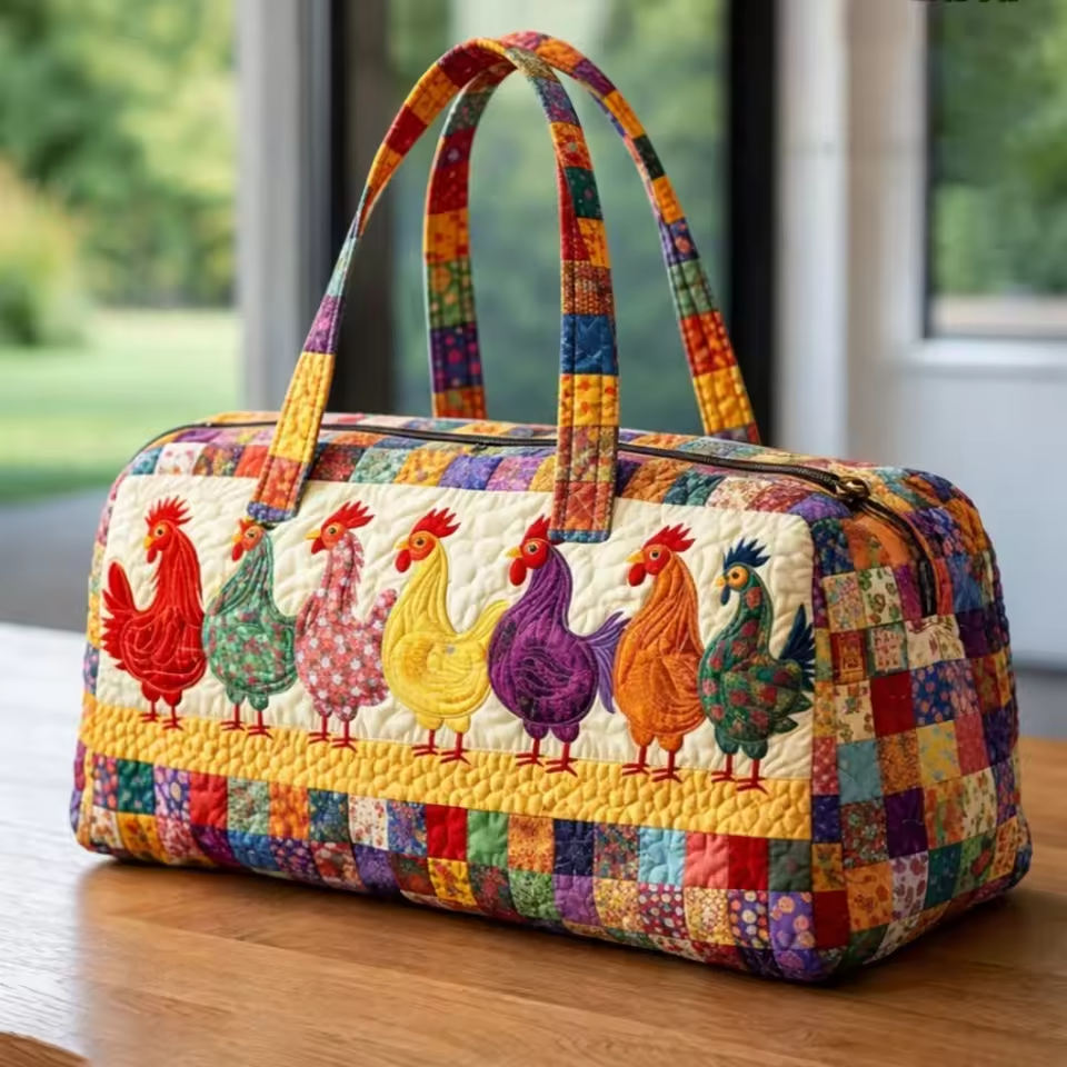 Elise | Soft Artisan Travel Bag