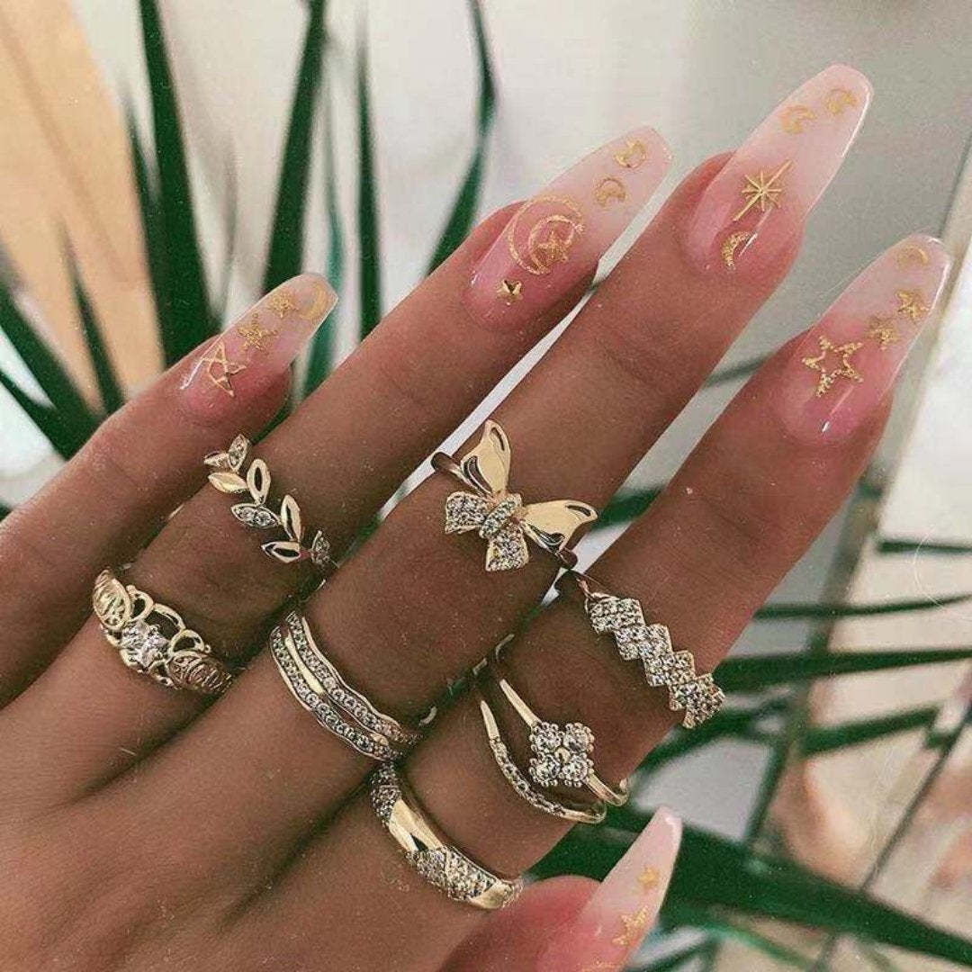 Exclusive Set of 8 to 12 Premium Rings