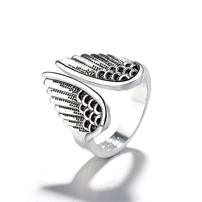 Adjustible Angel Ring in 925 Sterling Silver