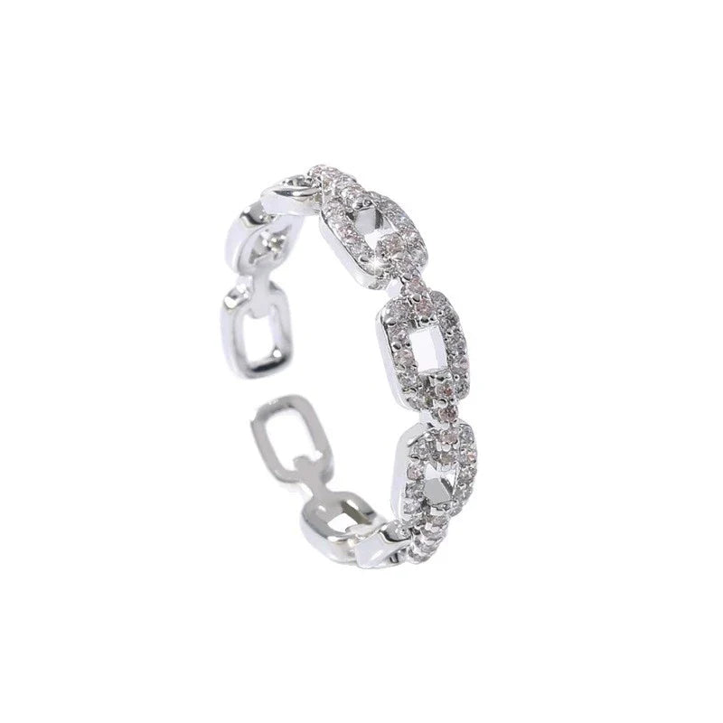 Zircon Open Chain Rings