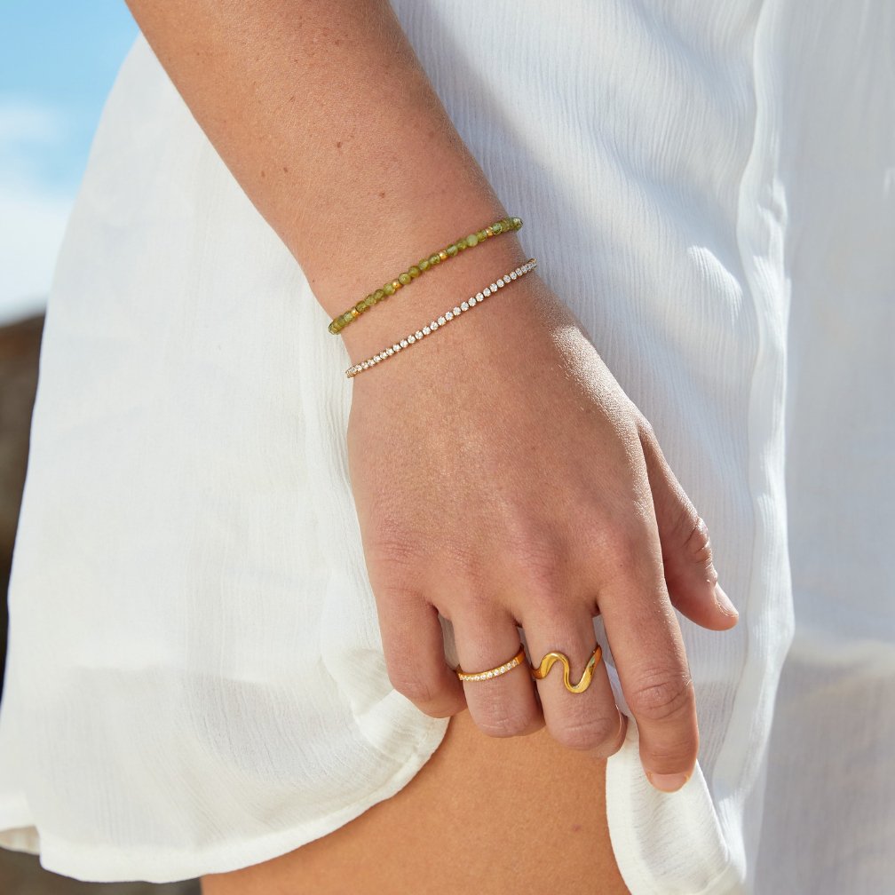 Golden Wav Ring