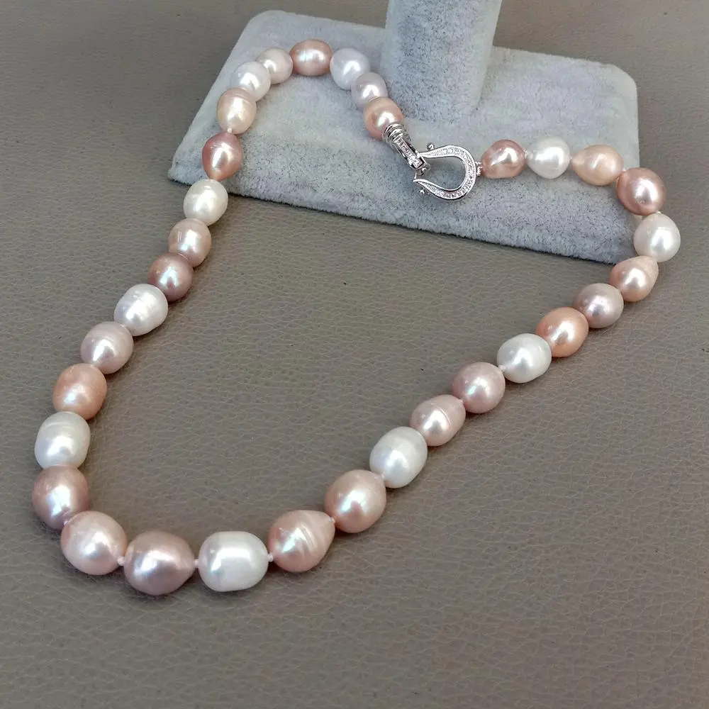 Modified title: Coloured Pearle Necklace