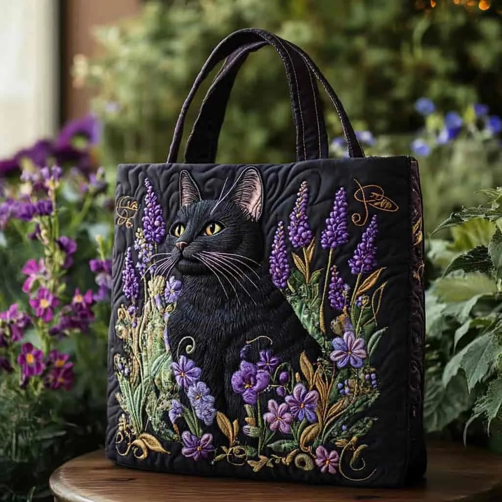 HANDMADE BAG - BLACK CAT