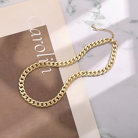 Chunkey Cuban Link Necklace