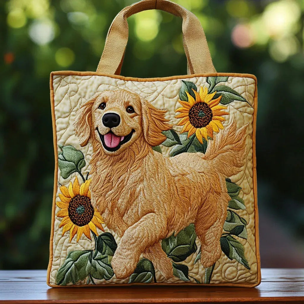 Artisanal Tote Bag - Golden Retriever