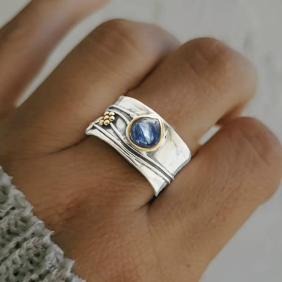 Bohhemian Gemstone Meditation Ring