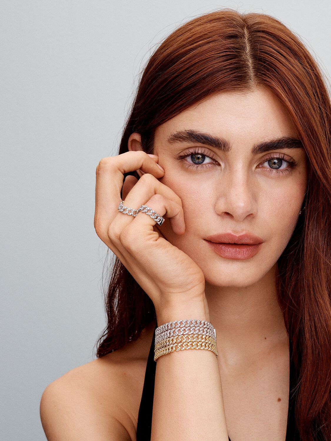 Cuban Bracelet made of Moissanite