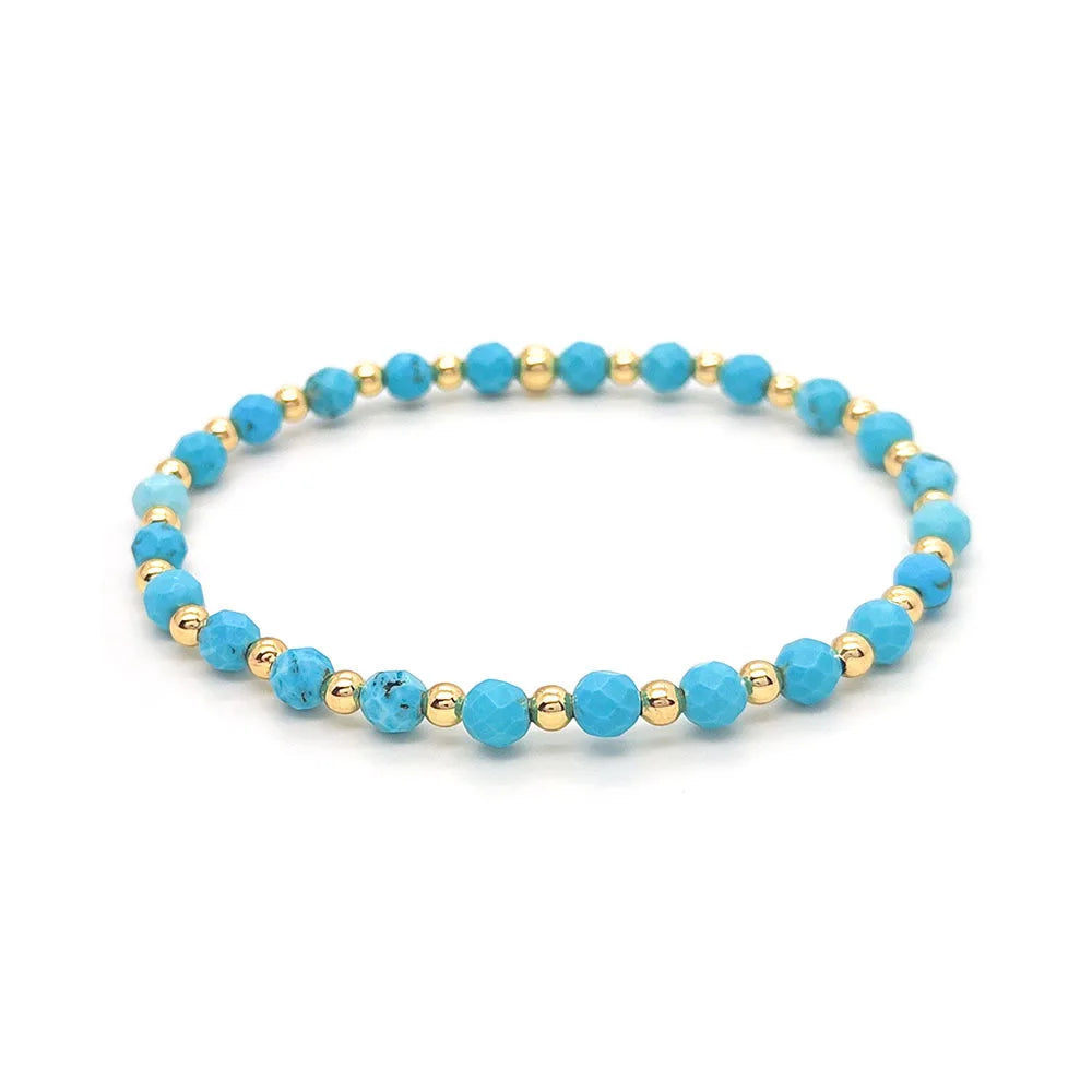 Vintage Turquoise Bead Bracelet