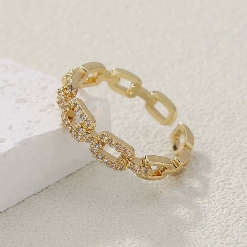 Zircon Open Chain Rings
