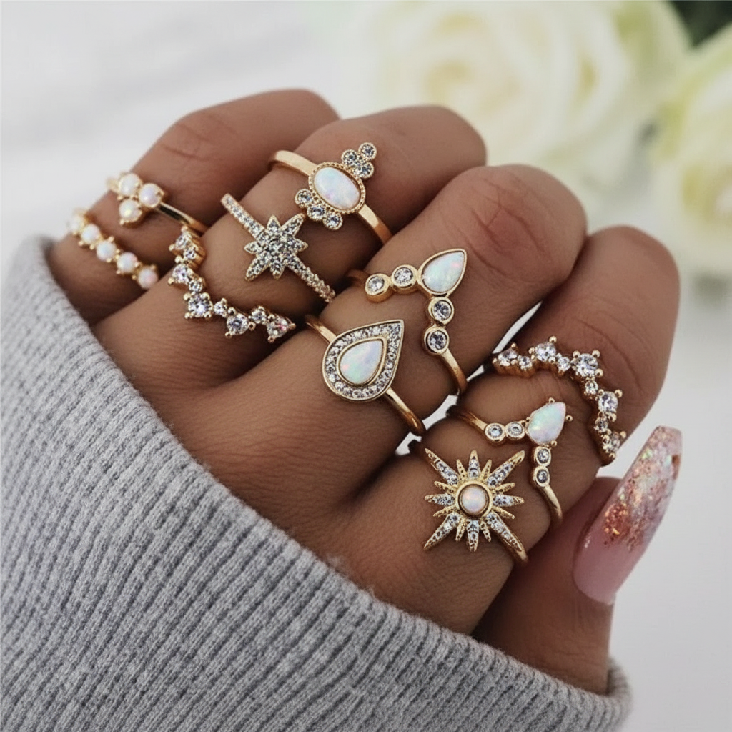 Unique pack with 8 to 12 rings