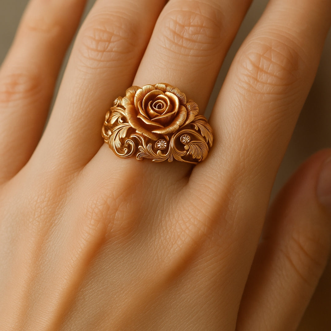 Radiant Floral Ring