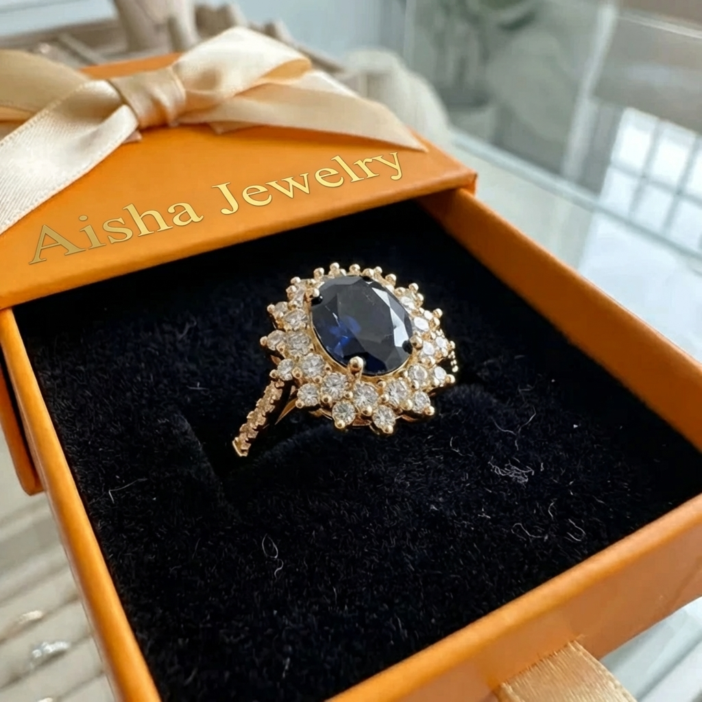 Vionne Saphirae Ring | Gold