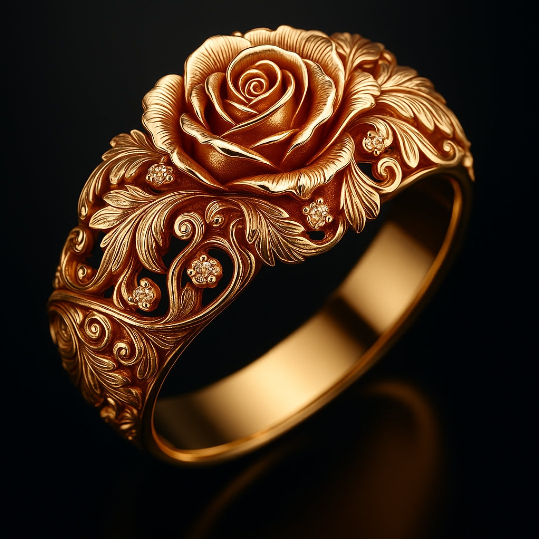 Radiant Floral Ring