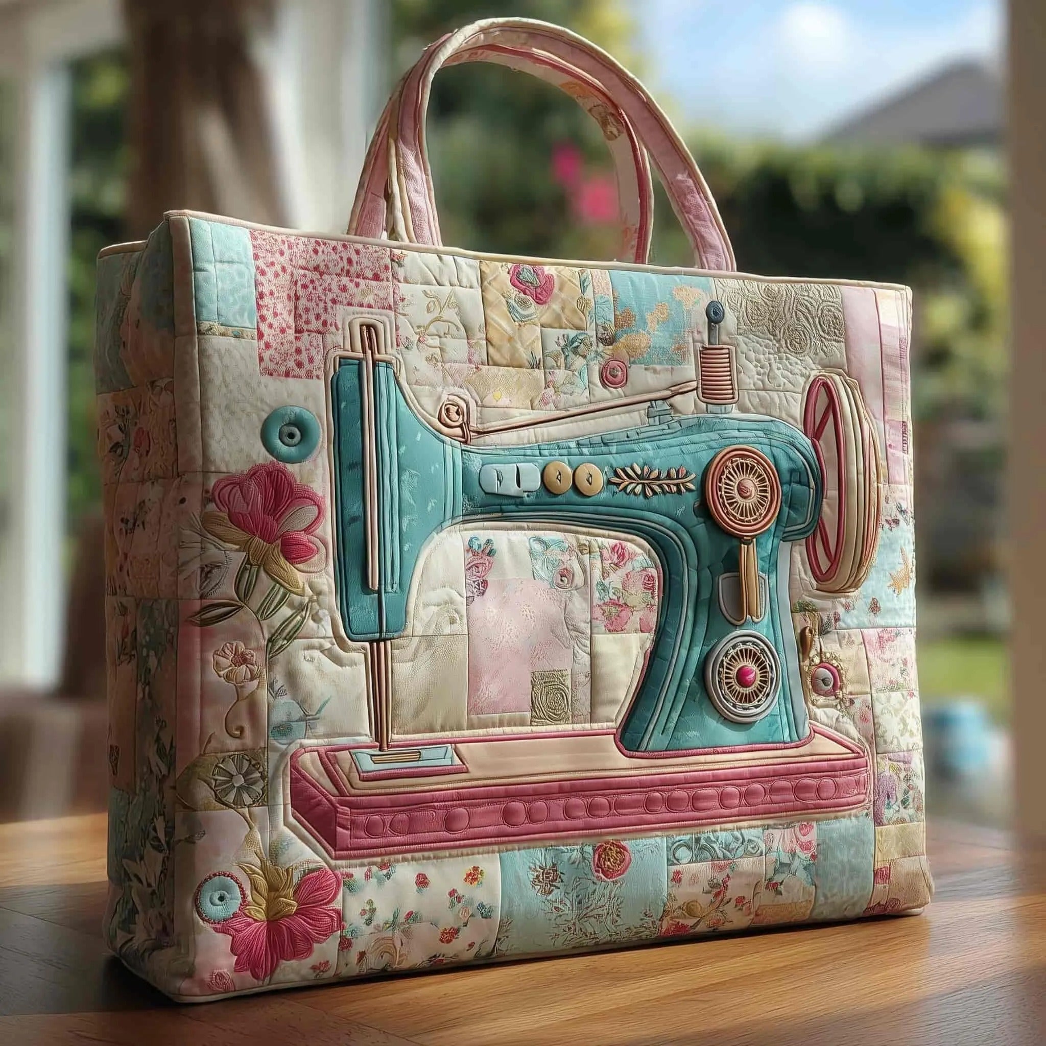 HANDMADE TOTE BAG - SEWING