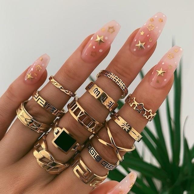 Unike Premium Pack of 8 to 12 Rings